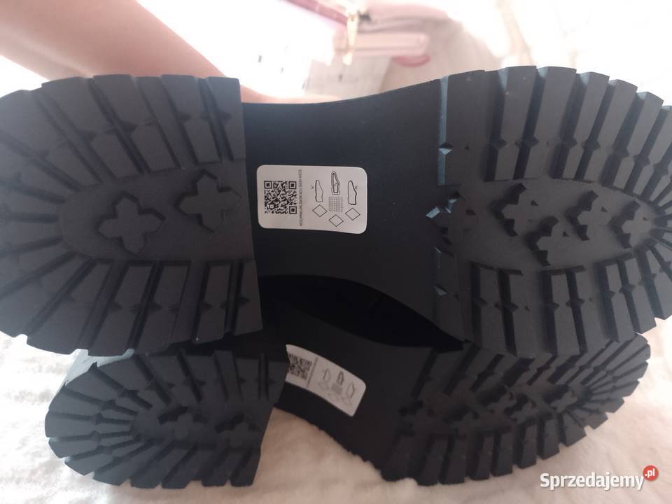 40 ASOS Skórzane Bogato zdobione Botki trapery Kraków sprzedam