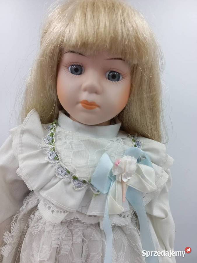 Przepiękna kolekcjonerska lalka porcelanowa Inowrocław