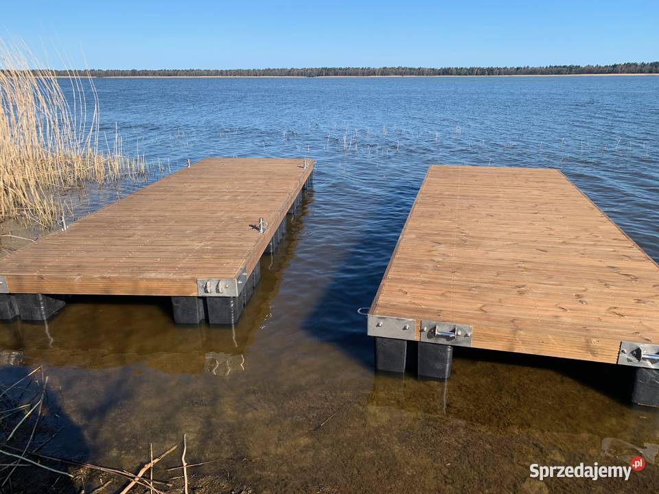 Aluminiowy pomost pływający lekki trwały Ostróda