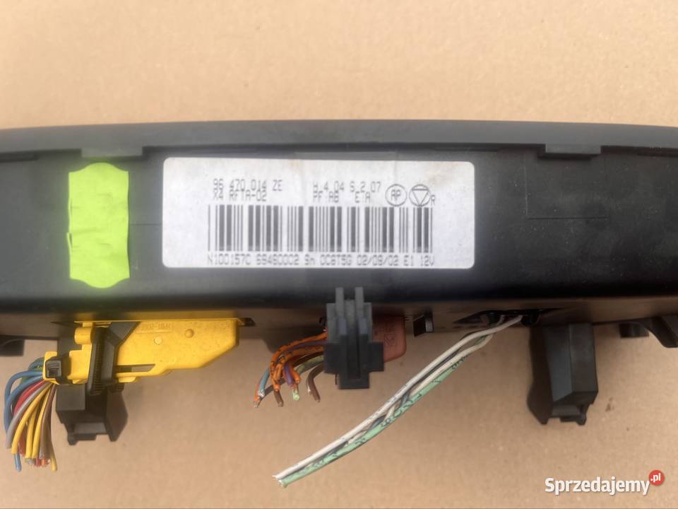 96470014ZE Panel nawiewu klimatyzacji citroen c5 Wyposażenie wnętrza Szczecin