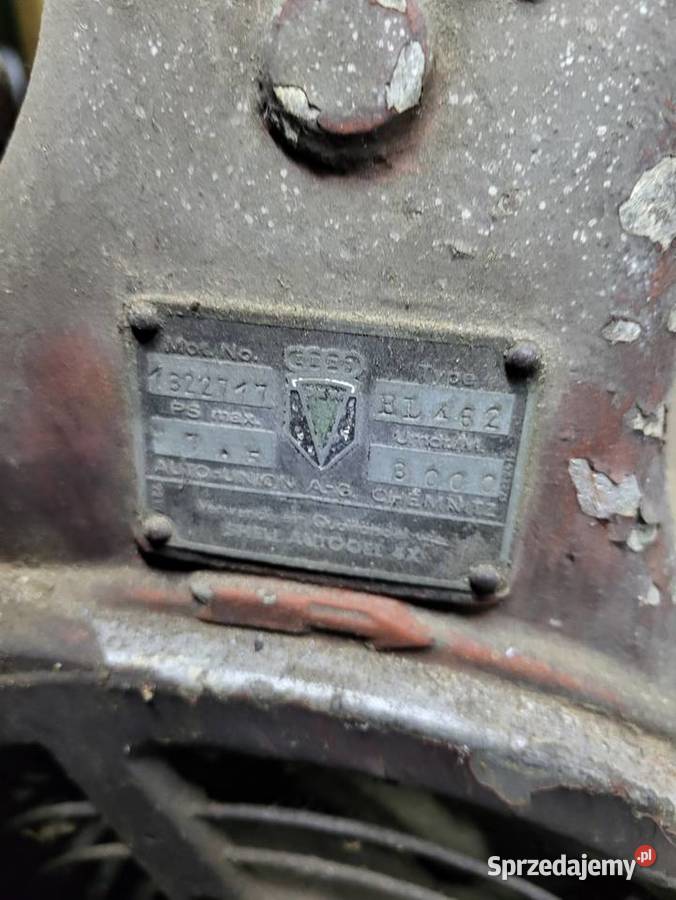 SILNIK DKW STACIONARNY KRĘCI DO ODPALENIA