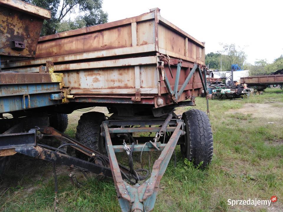 Sprzedam przyczepę wywrotkę HW8011 1984 21000 Przyczepy rolnicze Włoszakowice