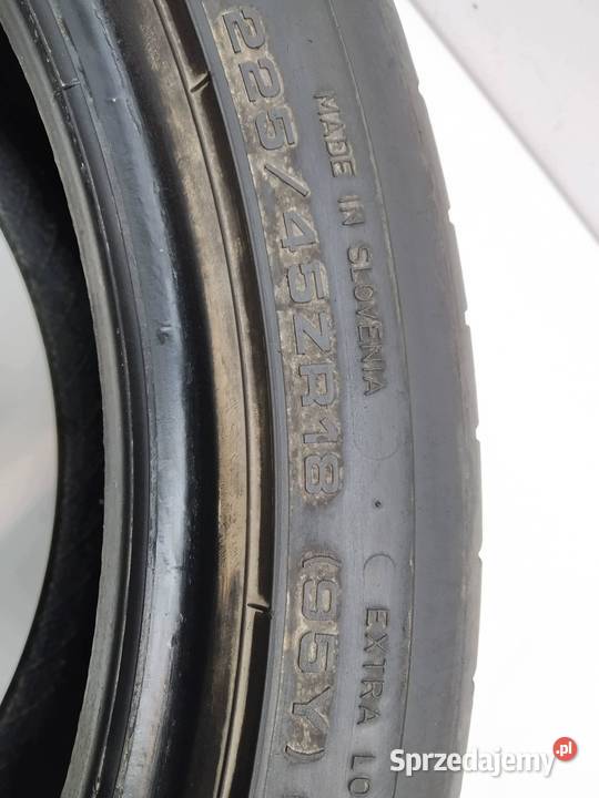 OPONA LETNIA DUNLOP SPORT MAXX 22545ZR18 1219 225 Samochodowe sprzedam