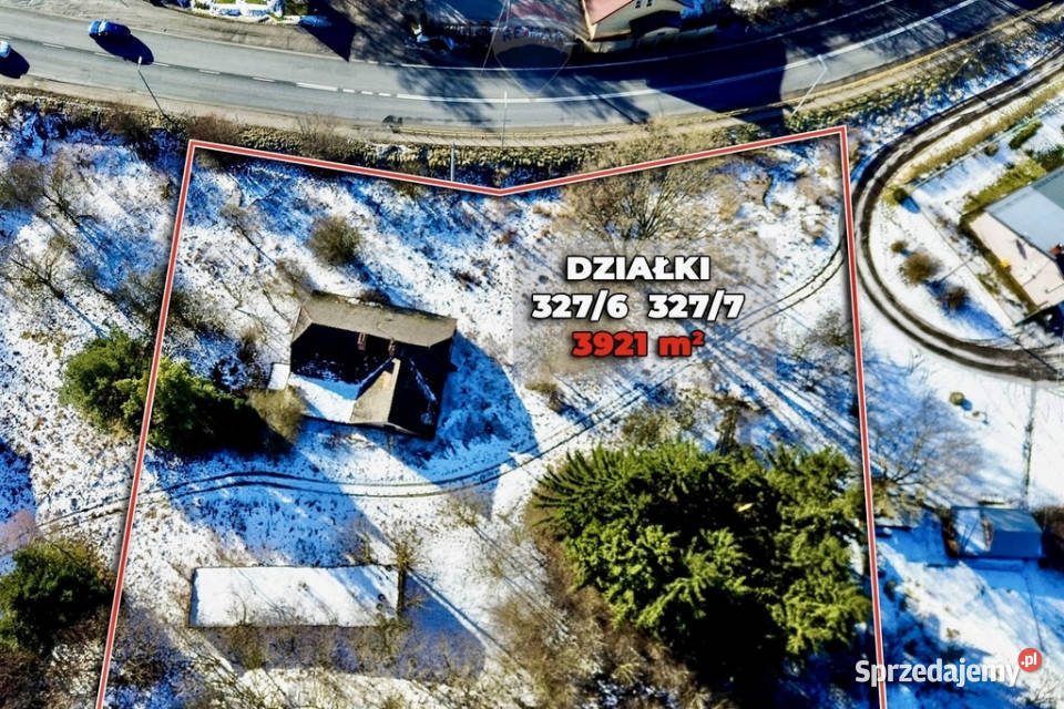 Na sprzedaż 3921 m DK8 z mediami 0m lubuskie