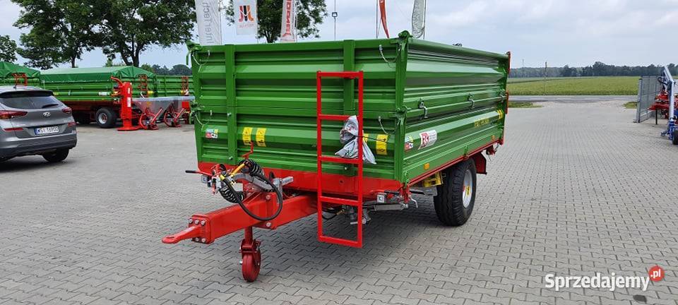 Przyczepa Jednoosiowa Wywrotka Pronar T 6542 mazowieckie Zdany