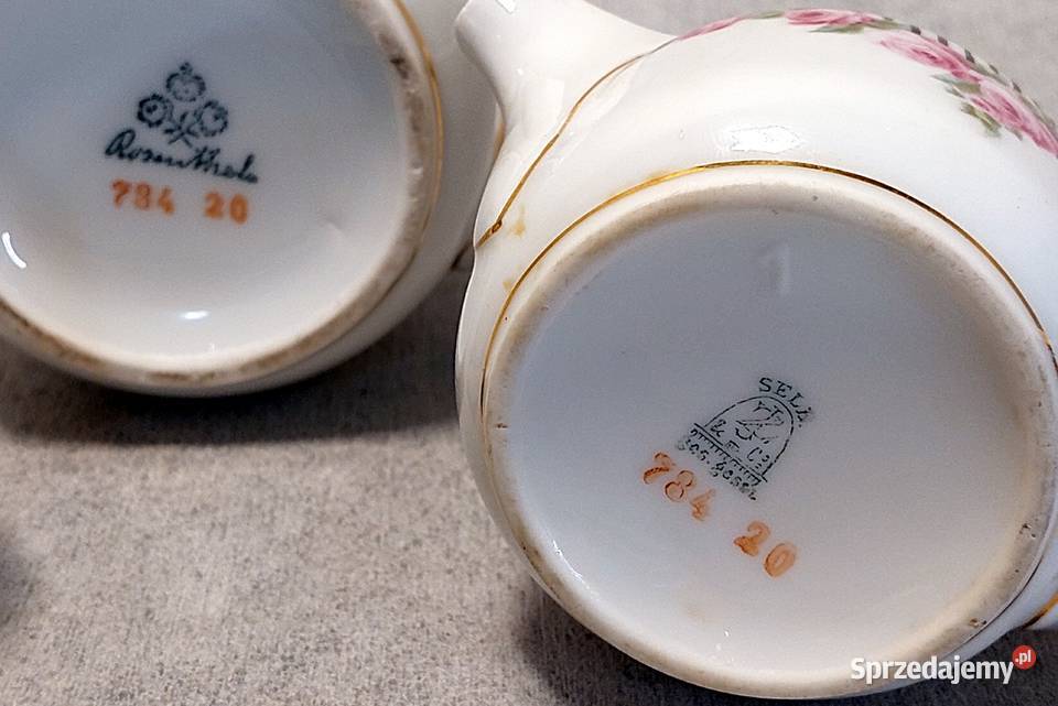 Rosenthal Jacob Zeidler Serwis Różany Porcelana i szkło Katowice sprzedam