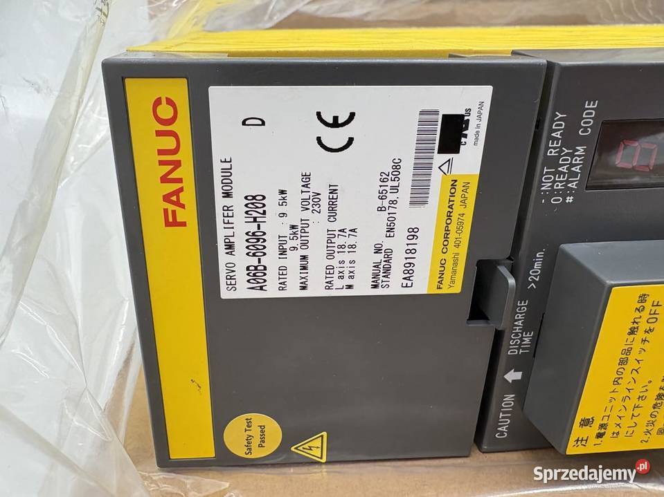 Fanuc A06B6096H208R Servo Amplifier Module Warszawa