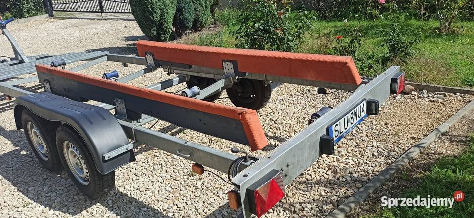 Solidna Przyczepa Podłodziowa Niewiadów DMC 1300 Kochcice sprzedam
