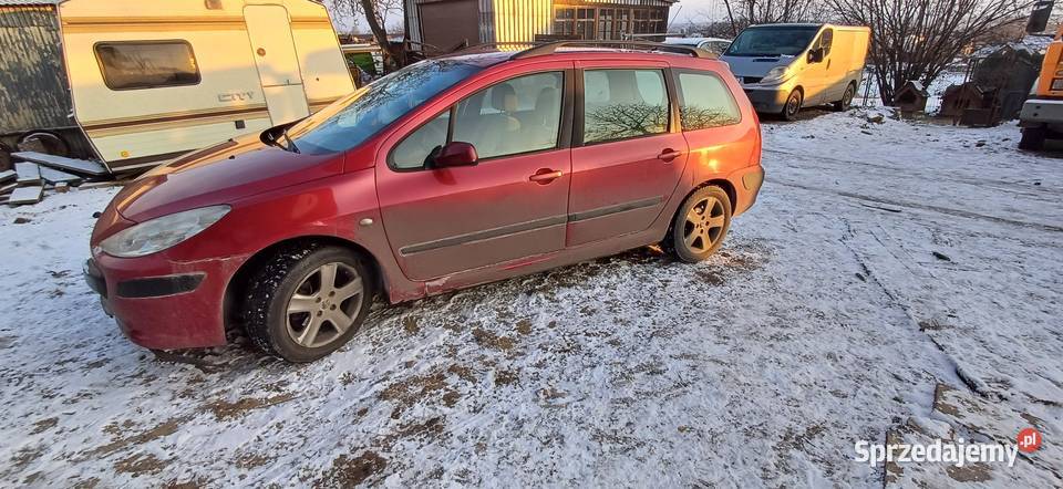 Peugeot 307 16HDi nieuszkodzony małopolskie Kraków