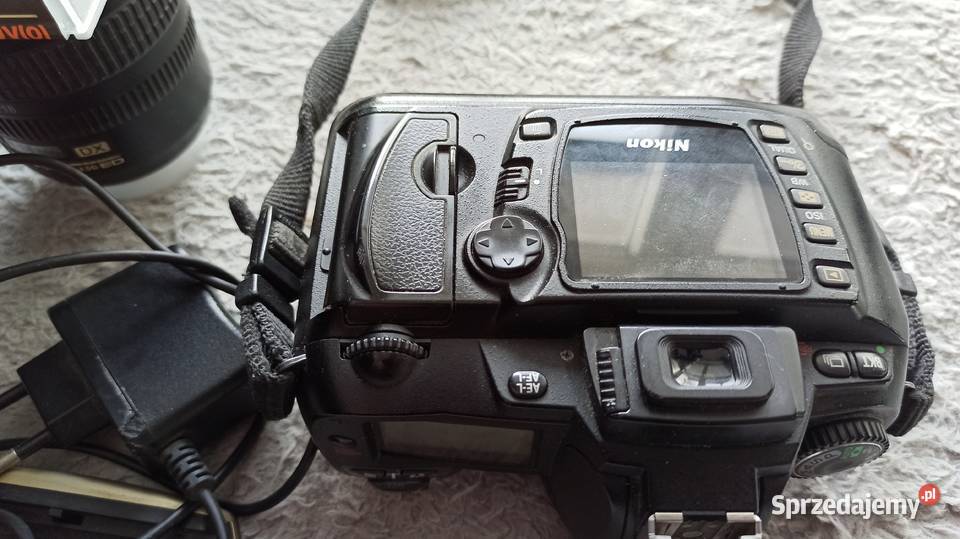 Nikon d70s obiektyw 1870mm filtr uv torba