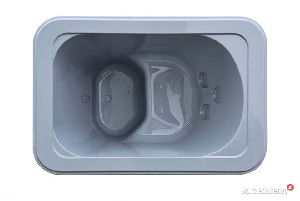 SAUNA OGRODOWA CUBE LUX z wanną do schładzania Łódź