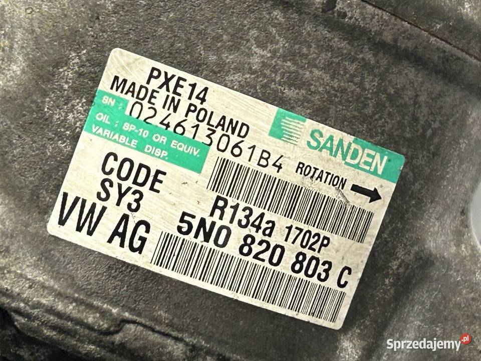 YETI FABIA 12r 20 TDI CFH 110 sprężarka Kielce