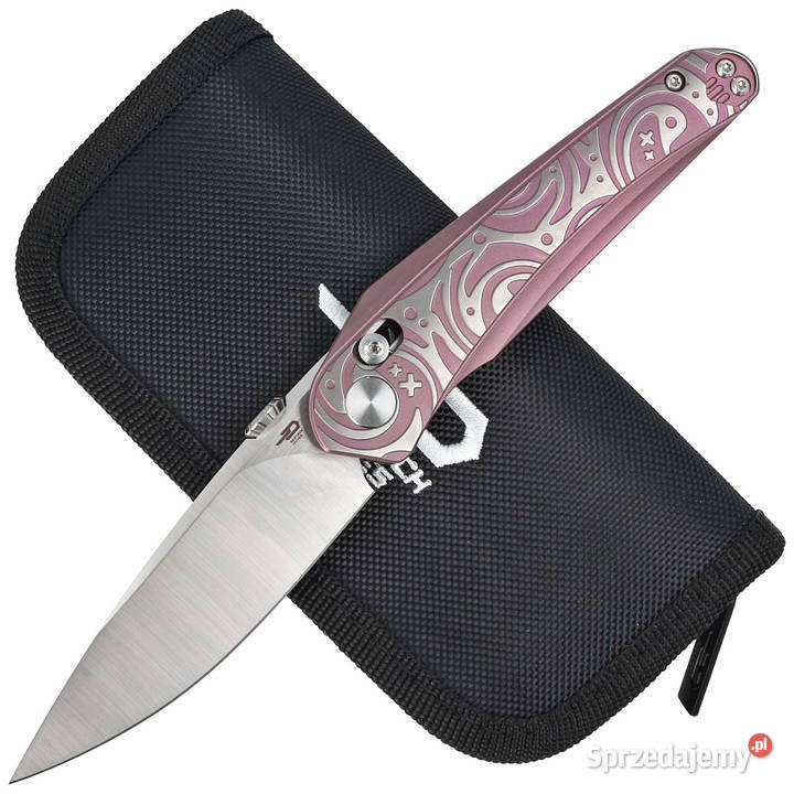 Nóż składany Bestech Mothus Purple Titanium Warszawa sprzedam