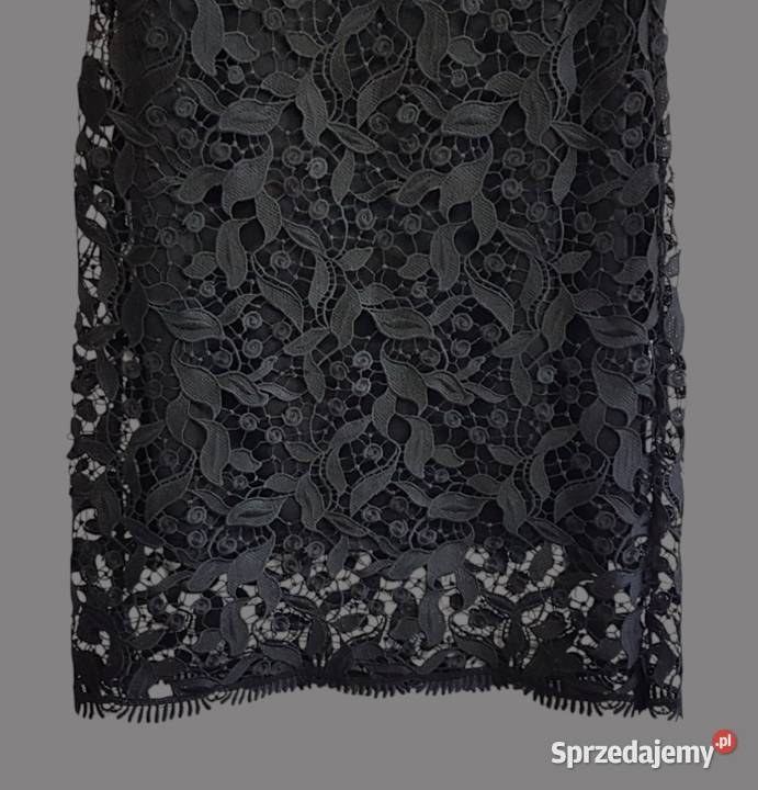 Damska elegancka sukienka czarna na ramiączkach Chrzanów sprzedam