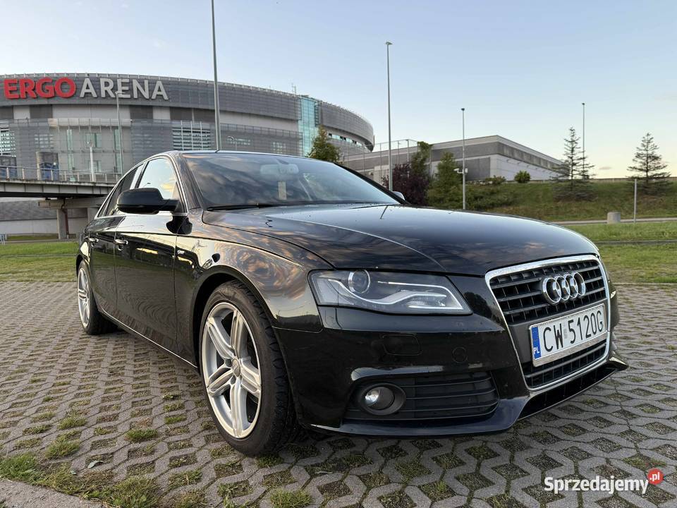 Piękne perłowe Audi A4 B8 system Start-Stop Włocławek