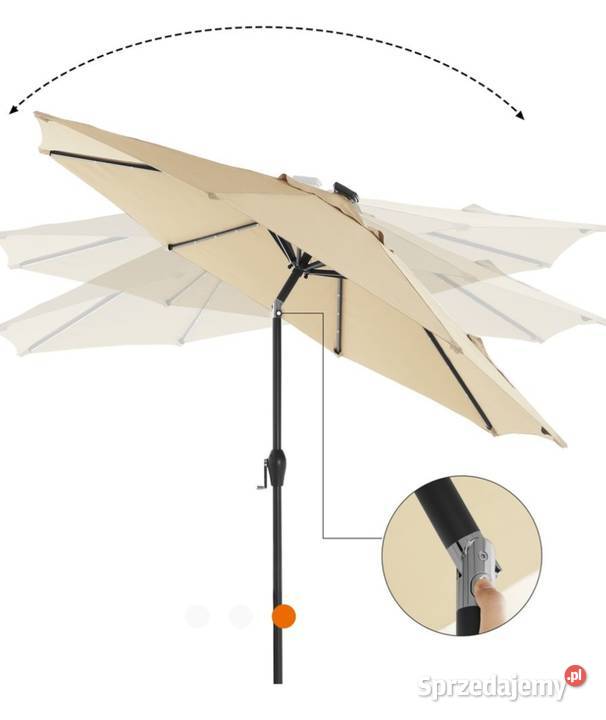 Parasol ogrodowy Uniejów sprzedam