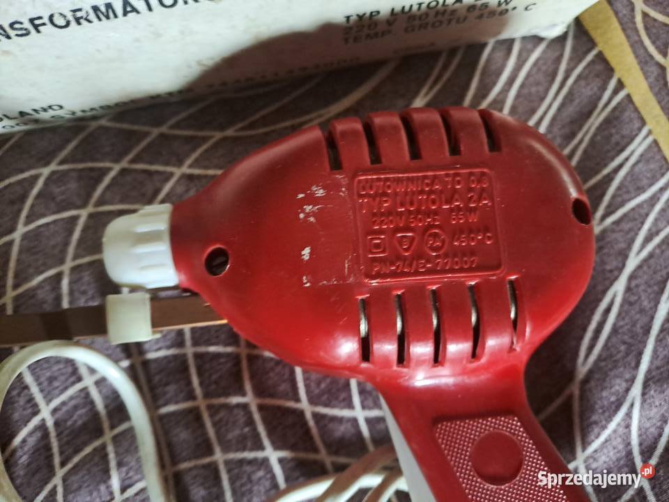 lutownica Lutola 65 w z Prl Osięciny sprzedam
