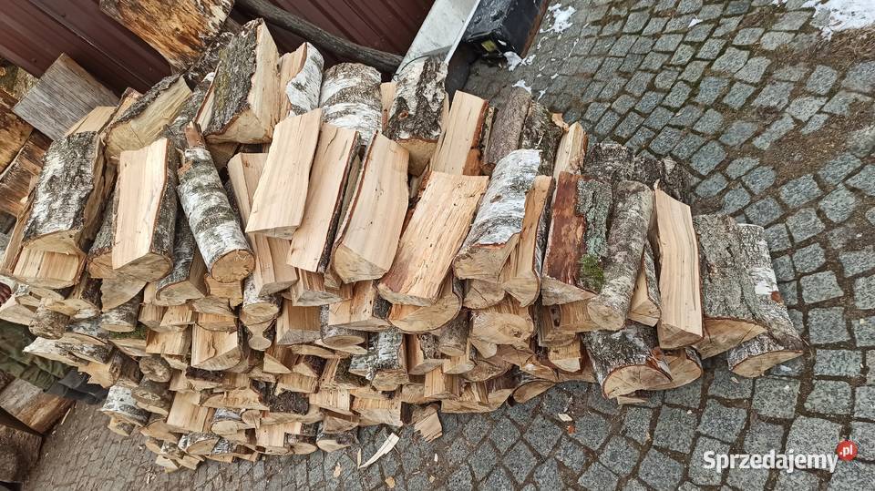 Brzoza Brzoze Drzewo Drewno SUCHE SUCHA Opał Łaskarzew