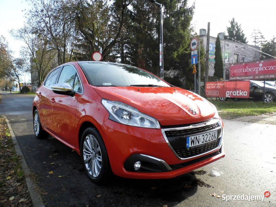 Peugeot 208 automat navi I 20122019 wspomaganie kierownicy Łódź