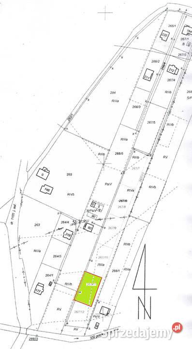 Stadła działka budowlana uzbrojonabez Podegrodzie