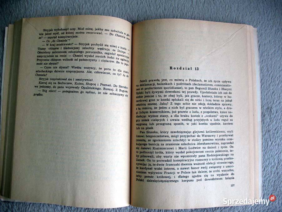 Romans Królewski W Rymkiewicz stara książka miękka