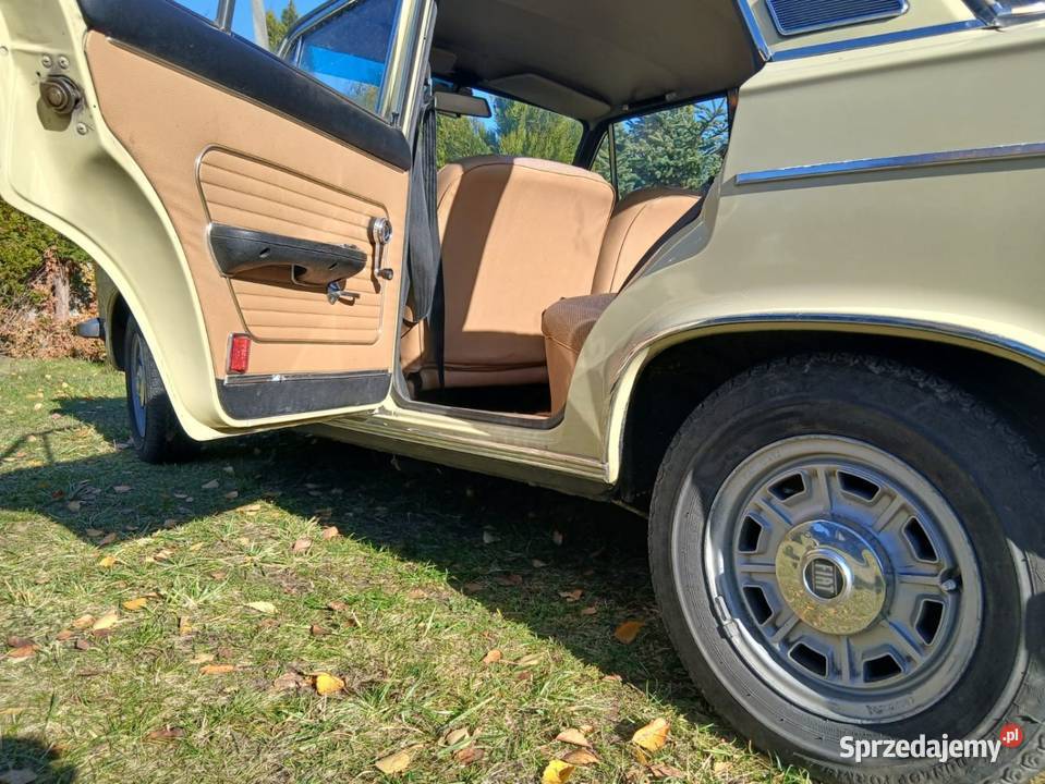 Klasyczne piękne włoskie auto Fiat 125 Special sprowadzony Kraśnik