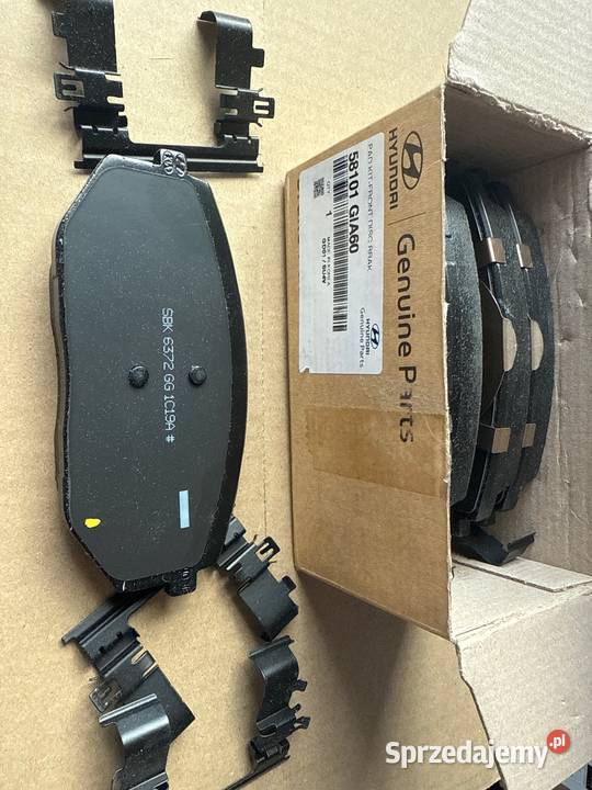 Oryginalny zestaw przednich klocków hamulcowych Oborniki