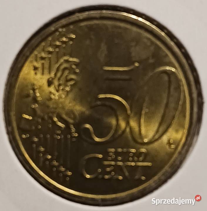 50 Eurocentów Niemcy 2024 r men J mennicze Konin