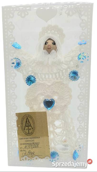 Aniołek pamiątkowy w podziękowaniu Krzywaczka