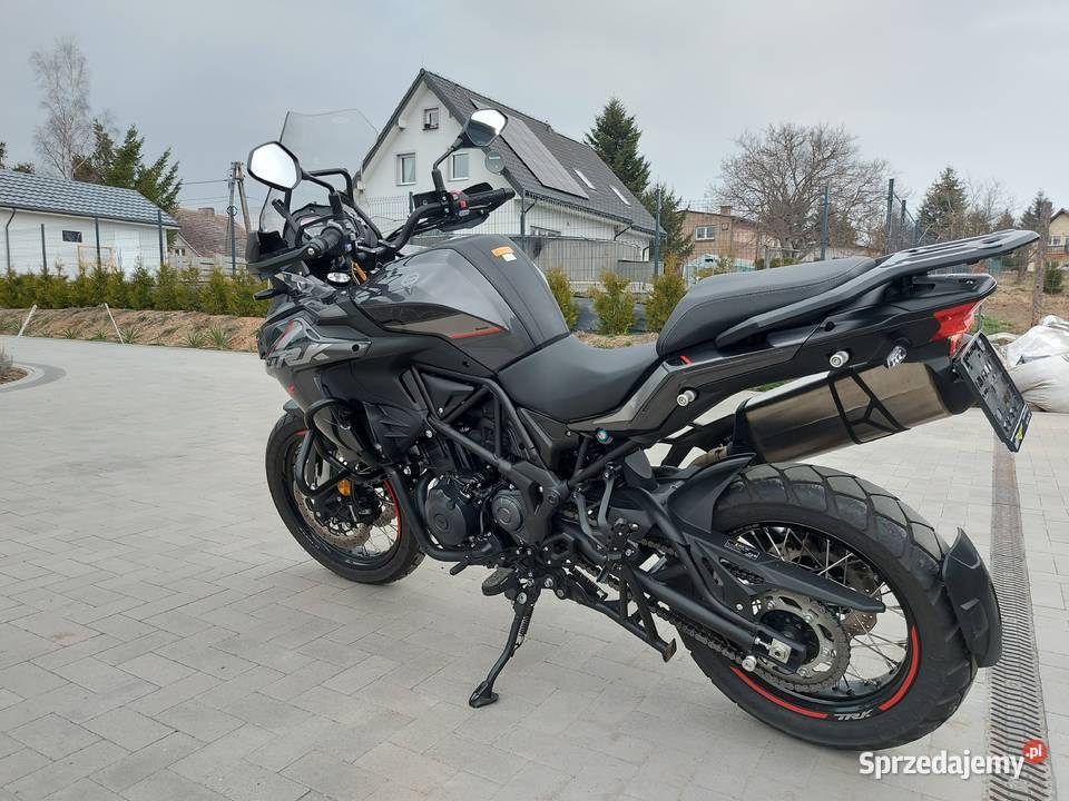 Benelli TRK 502X 2023r Salon Polska 4800 nieuszkodzony dolnośląskie Kłodzko