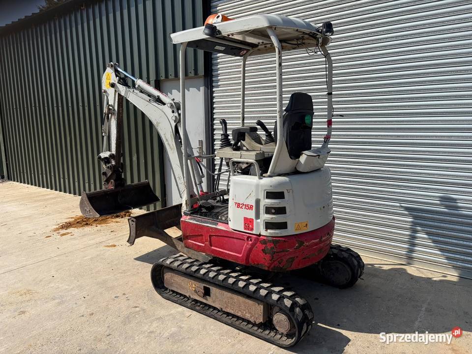Minikoparka Takeuchi TB215R Koparki Górno