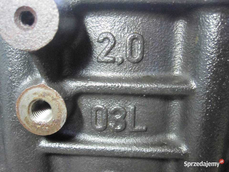 AUDI VW SKODA 20 TDI CBA CAY CFF CAG CBAB blok osobowe Blok silnika