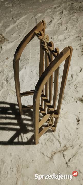 Sanki metalowe i drewniane Augustów