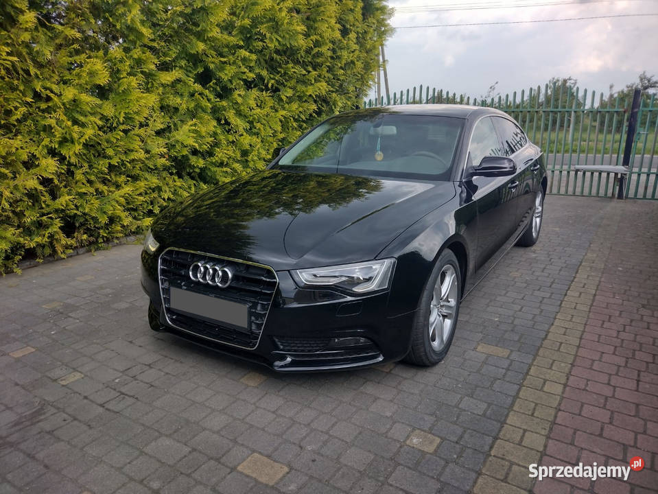 Audi A5 LIFT 45drzwi 18benzyna 170 LED zadbane czujnik zmierzchu Sompolno
