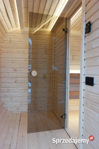 SAUNA ogrodowa beczka fińska LUNA 33 X 24 M Z Płock