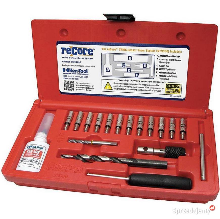 Zestaw naprawczy TPMS ReCore Starter Kit lubuskie Gorzów Wielkopolski
