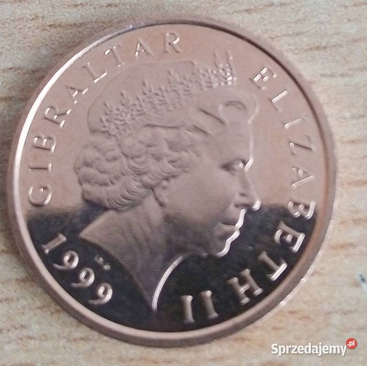 GIBRALTARONE PENNY1999 ŁADNY