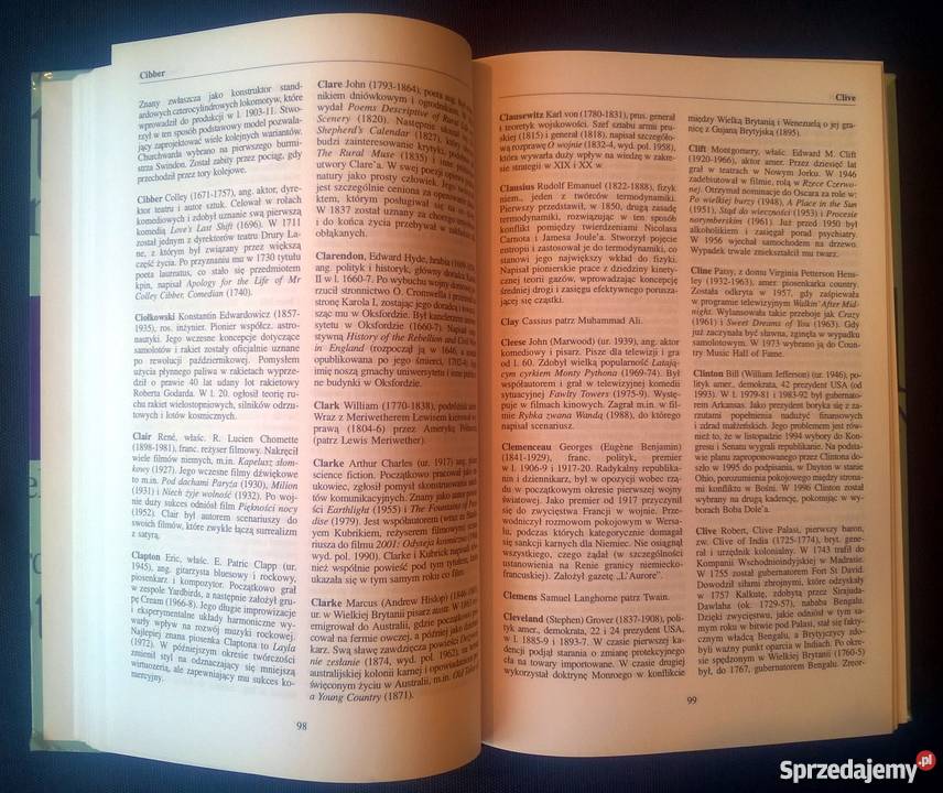 Sprzedam Oksfordzki Słownik Biograficzny Kraków sprzedam