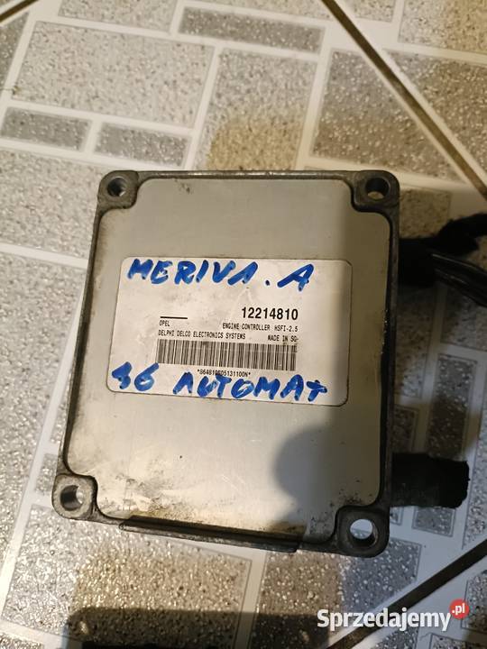 OPEL MERIVA A 16 Sterownik ECU silnika KOMPUTER Gdynia