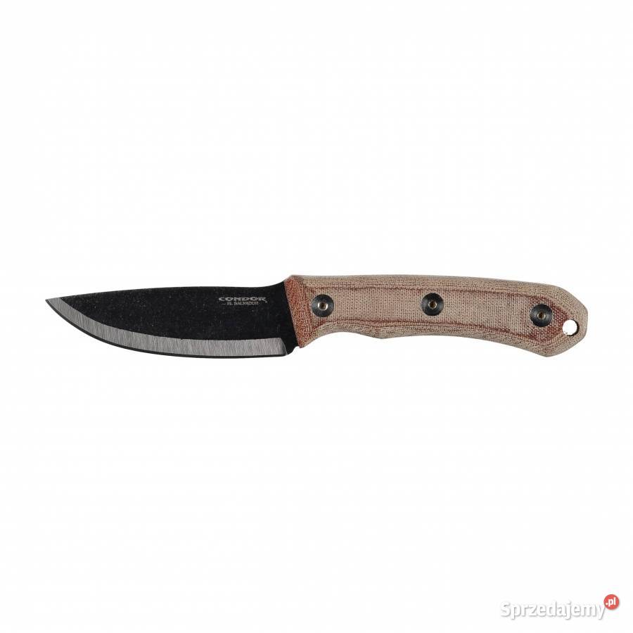 Nóż bushcraft Condor Mountain Pass Carryekaliber łódzkie Pabianice