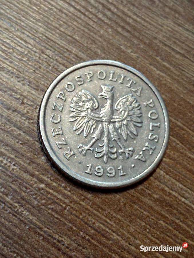 Sprzedam trzecie 50 gr 1991 r Numizmatyka Chełm
