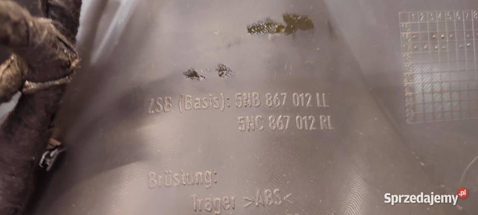 VW TIGUAN II BOCZEK DRZWI PRAWY PRZÓD RHD ALGLIK sprzedam