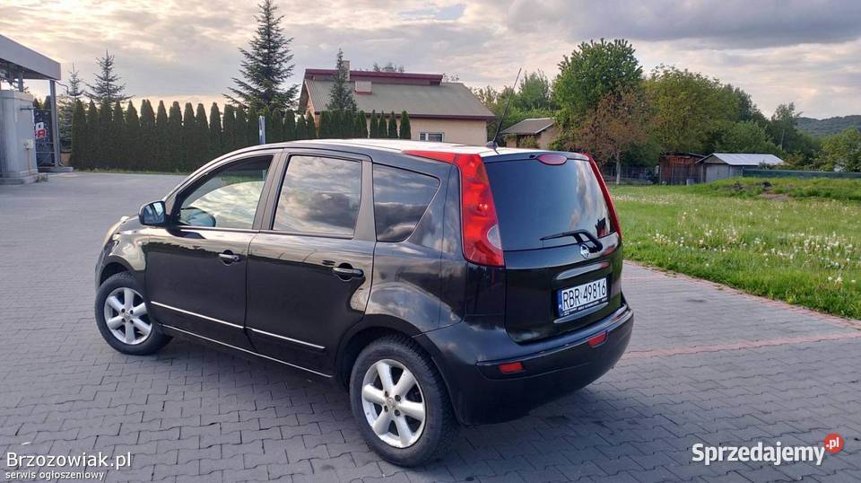 Nissan Note sprawne do jazdy zadbane sprzedam manualna Note Krosno
