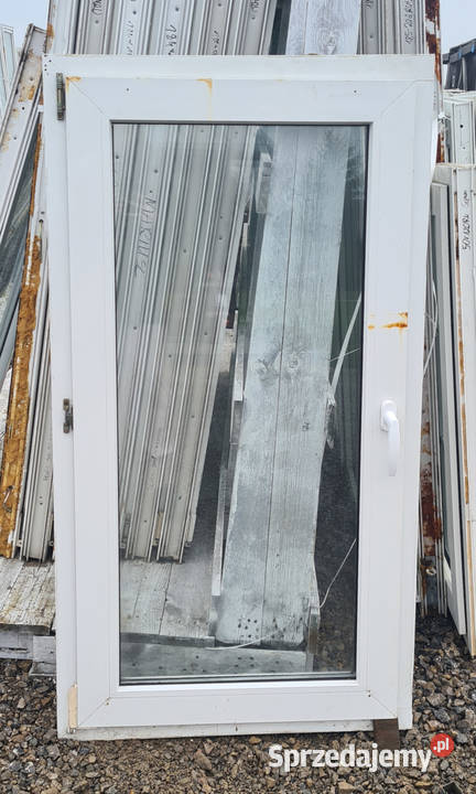 OKNO KacprzaK 73X140 OKNA Używane Plastikowe PCV Okna ścienne Siedlce