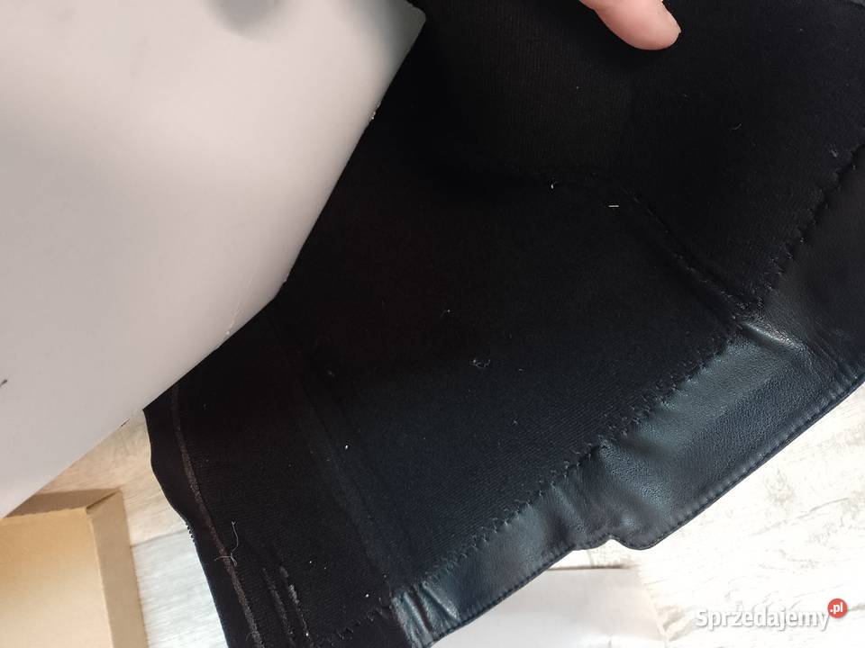 37 Czarne traperowe Kozaki oficerki biznesowe Kozaki Kraków