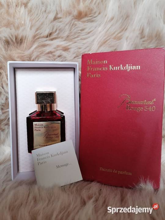 Maison Francis Kurkdjian Baccarat Rouge 540 sprzedam