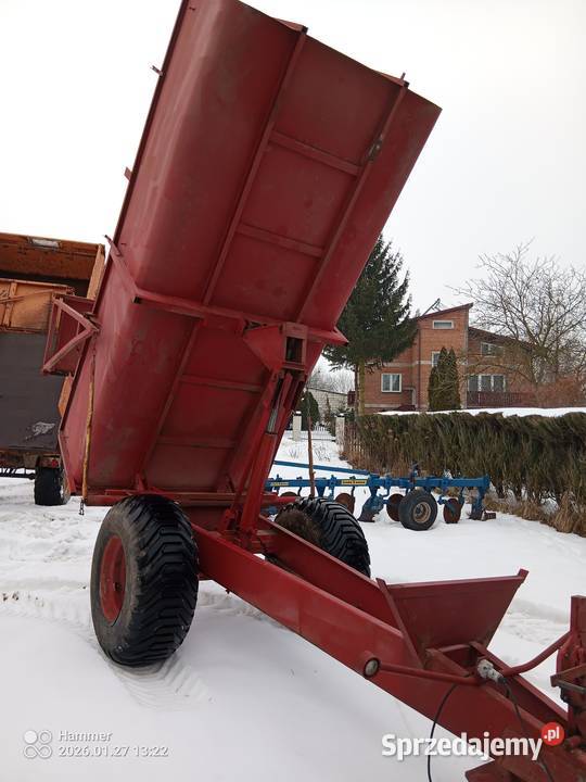 Przyczepa wywrotka skorupowa 6 Ton Możliwość Przyczepy rolnicze Kurów