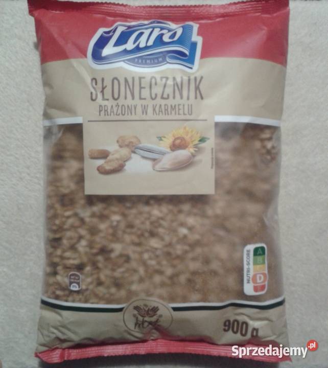 LARO Słonecznik prażony w karmelu bezglutenowy Wołczyn