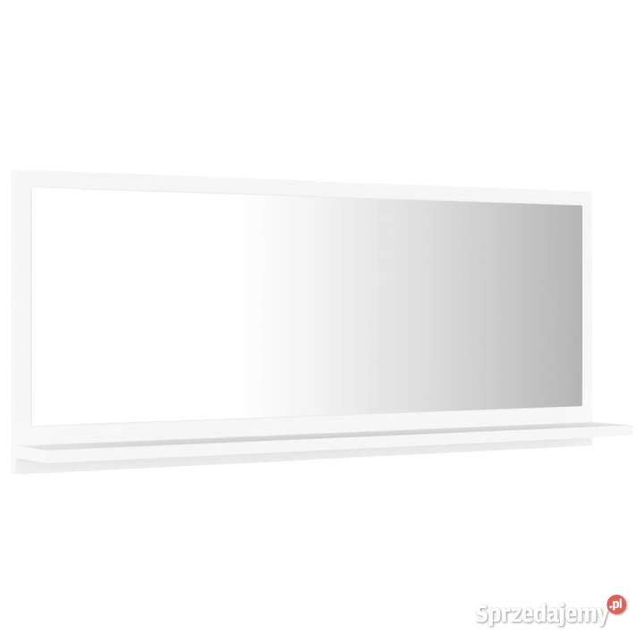 Lustro łazienkowe białe 90x105x37 materiał Meble sprzedam
