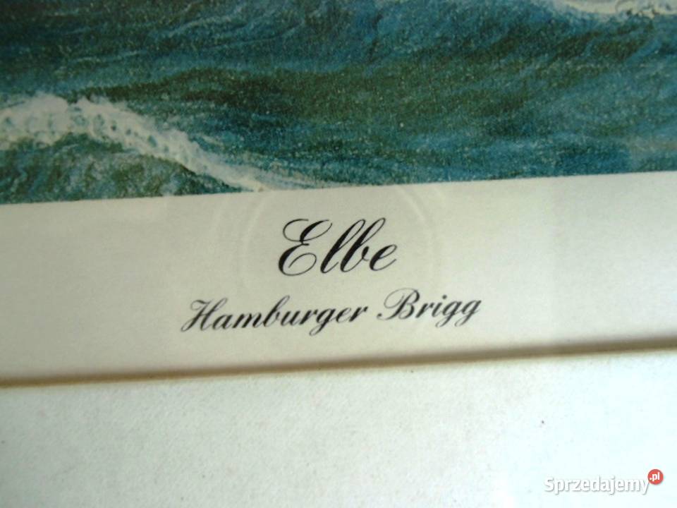 Ricina Żaglowca ELBE z 1865 r w profesionalnej mazowieckie Warszawa
